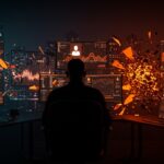 Brecha de datos CarGurus representada con figuras digitales y pantallas que reflejan la vulneración de 12.5 millones de cuentas, en contexto de ciberseguridad para startups.