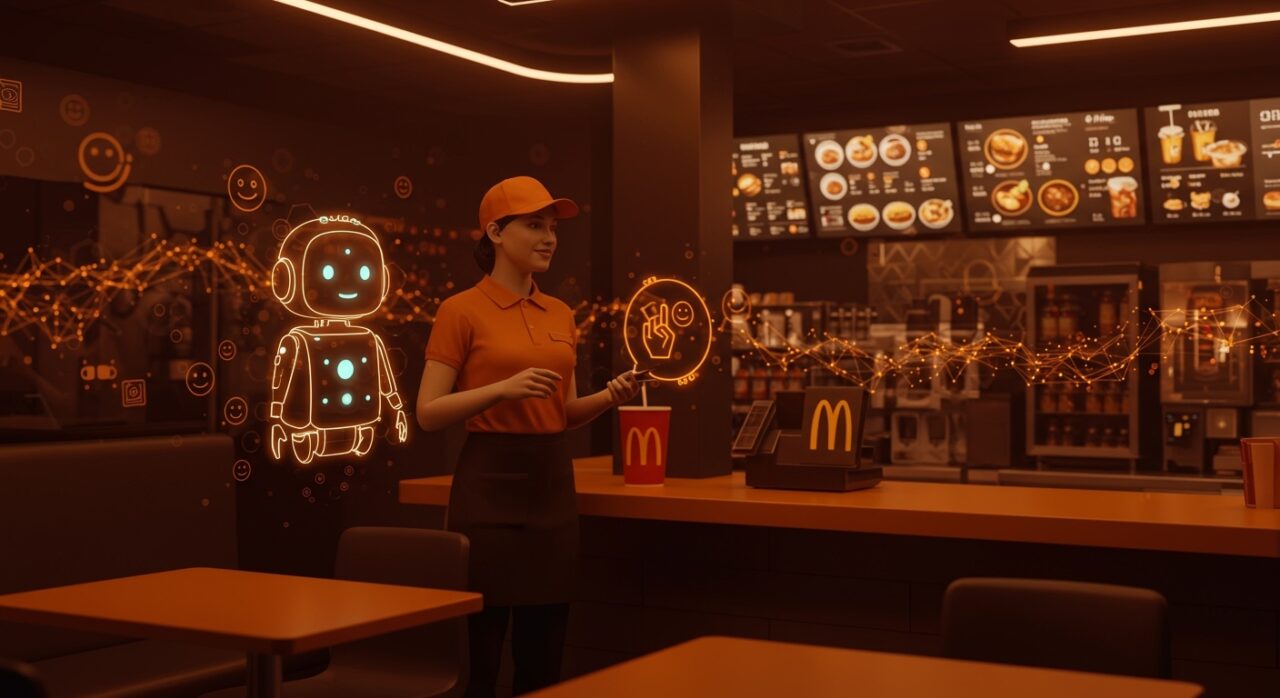 Burger King implementa IA con chatbot Patty para evaluar cortesía de empleados y mejorar experiencia en restaurantes de comida rápida.