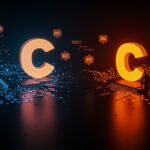 Ilustración conceptual mostrando la fragilidad del lenguaje C como protocolo de interoperabilidad y su impacto en stacks tecnológicos modernos con énfasis en interoperabilidad y desarrollo en Rust.