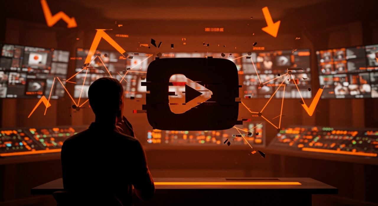 Caída de YouTube 2026 afectando startups y marketing digital, mostrando riesgo operativo y dependencia de plataformas.