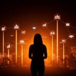 Founder latina sólida simbolizando la inversión en startups latinas y diversidad en venture capital con energía y conexión en Silicon Valley.