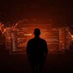 Desarrollador frustrado frente a pantallas de código fragmentado, ilustrando controversias y feedback ignorado en la actualización de Claude Code para herramientas IA.