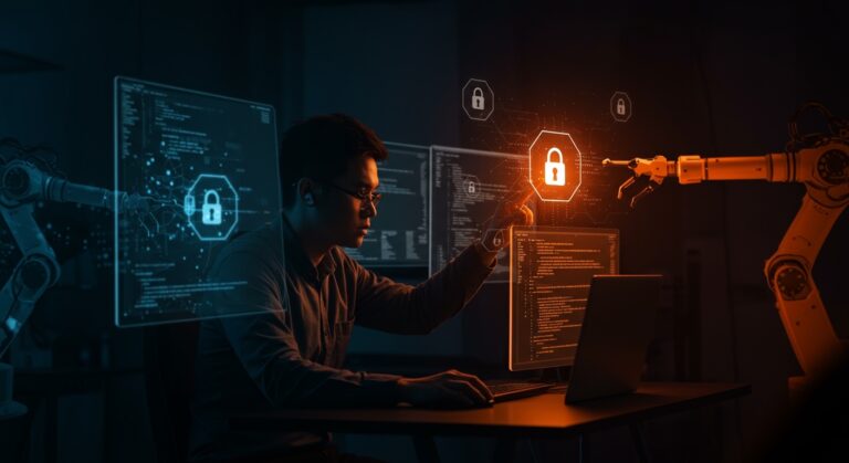 Herramienta de IA Claude Code Security detectando vulnerabilidades en código para ciberseguridad en startups tech.
