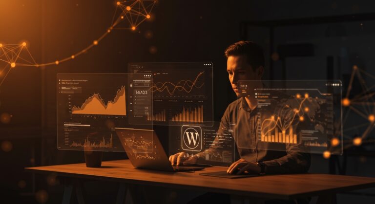 Integración de Claude con WordPress para análisis web con IA y automatización de métricas digitales para founders tecnológicos.