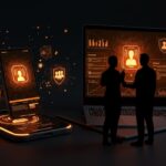 Verificación de edad biométrica digital en dispositivos móviles y sistemas operativos, representando la regulación tecnológica SB 26-051 de Colorado para privacidad e identidad digital.