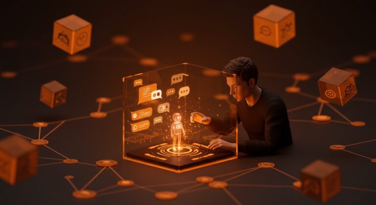Founder usando NanoClaw IA en un entorno seguro de Docker para automatizar WhatsApp con inteligencia artificial aplicada.
