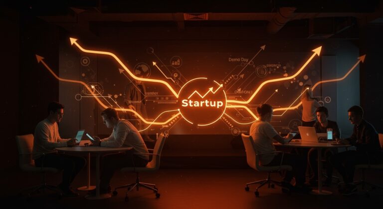 Convocatoria gratuita de la Cámara de Comercio de Bogotá para startups que buscan inversión y formación en levantamiento de capital.