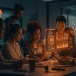Founders associate colaborando en fintech con inteligencia artificial para pagos y prevención de fraude en startup Corgi Labs de Y Combinator.
