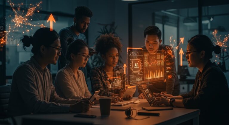 Founders associate colaborando en fintech con inteligencia artificial para pagos y prevención de fraude en startup Corgi Labs de Y Combinator.