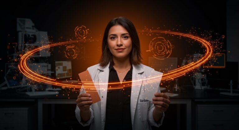 Cristina Acuña, cofundadora de Idea-Tec, innovando en sostenibilidad y química aplicada en la economía circular, destacada en mujeres en la ciencia 2026.