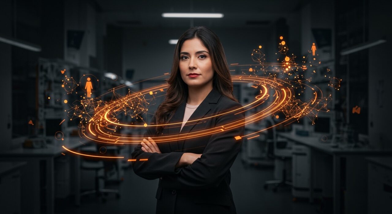 Cristina Acuña, científica chilena e innovadora en manufactura sostenible y economía circular, destacada en 25 Mujeres en la Ciencia.