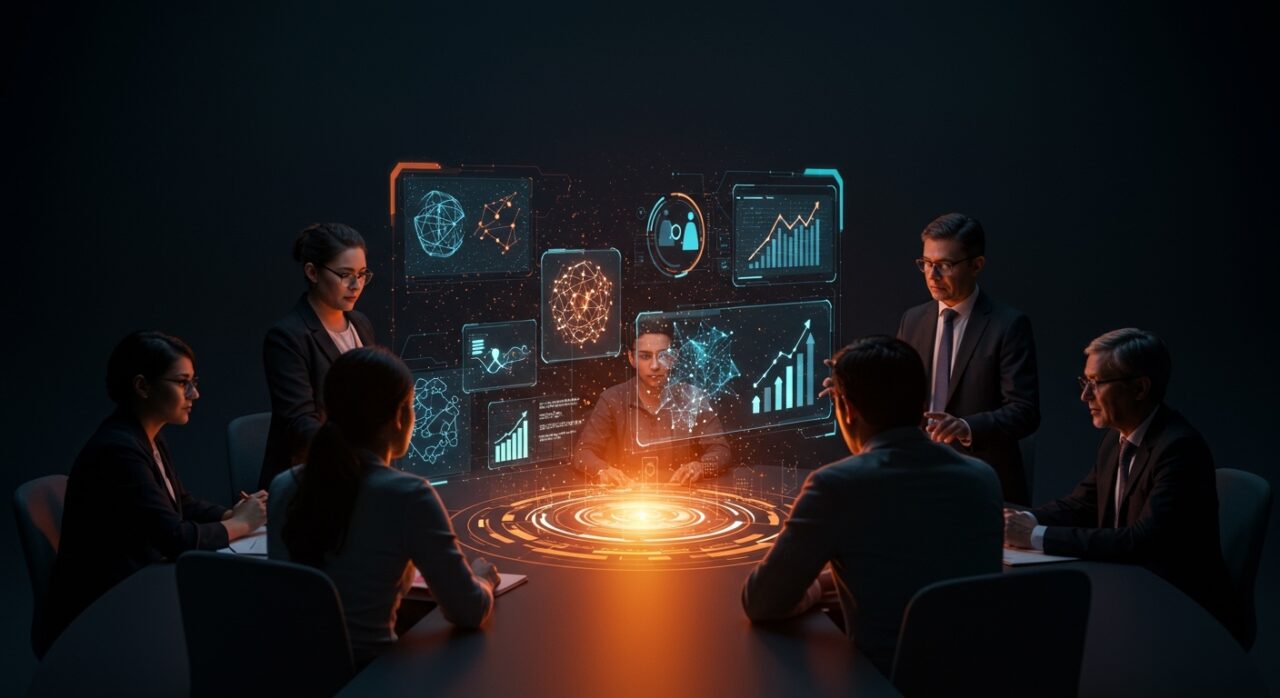 Colaboración de expertos en innovación digital y deep tech en Chile, enfrentando desafíos tecnológicos para Minciencia 2026.