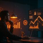 Profesional tecnológico reflexionando sobre el desempleo de larga duración en el mercado laboral tech de startups hispanas.