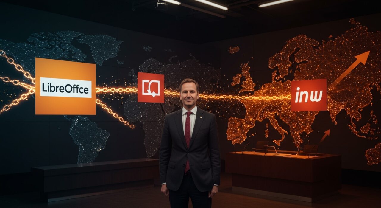 Migración tecnológica en Dinamarca hacia software open-source para lograr soberanía digital y alternativas a Microsoft.