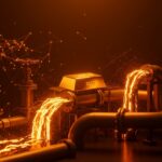 Donación anónima de oro para infraestructura urbana en Osaka, destacando la inversión en sistemas de agua y tecnología para smart cities.