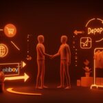 Adquisición de Depop por eBay en el mercado de retail tech y ecommerce de moda sostenible.