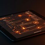 Cliente SSH y Mosh para iOS mostrando terminal móvil con integración de agentes IA y desarrollo remoto optimizado.