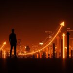 Innovador emprendedor tecnológico en España liderando el ecosistema emprendedor europeo en 2025 con crecimiento y digitalización.