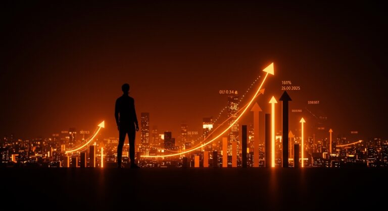 Innovador emprendedor tecnológico en España liderando el ecosistema emprendedor europeo en 2025 con crecimiento y digitalización.