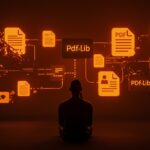 Desarrollador trabajando en mantenimiento y automatización de pdf-lib para manipulación de PDF en JavaScript en ecosistema open source startup.