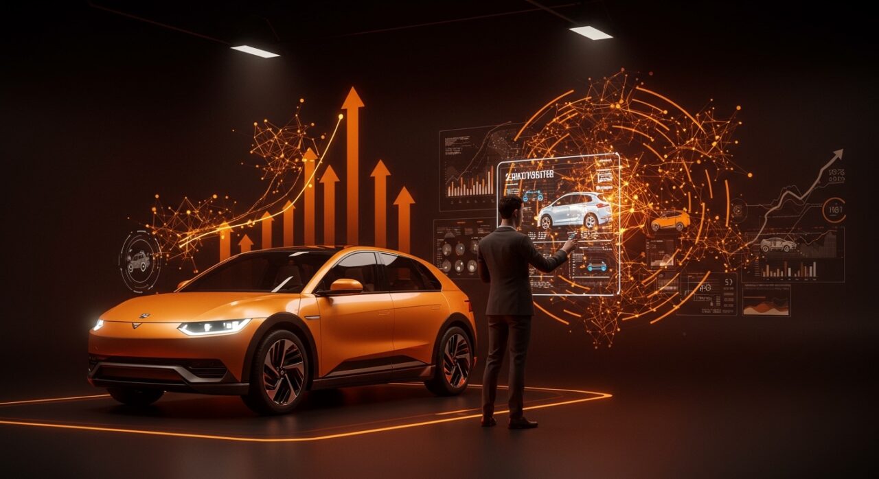 Marketplace de vehículos eléctricos impulsado por inteligencia artificial con inversión de venture capital para escalar startups de movilidad eléctrica.