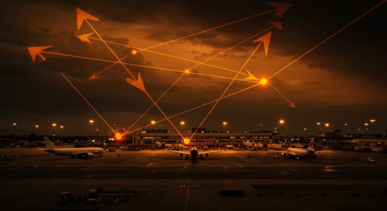 Cierre del espacio aéreo de El Paso impactando la logística transfronteriza y comercio entre Texas y Ciudad Juárez.