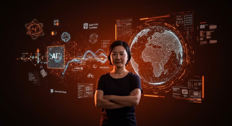 Fei-Fei Li liderando innovación en inteligencia espacial 3D con financiación millonaria para startup World Labs, destacando avances en IA generativa y tecnología de modelos 3D.