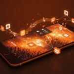 Interfaz de la app Festiveo conectando Apple Music con festivales, mostrando integración y personalización para planificación de eventos musicales.