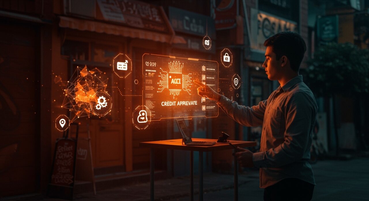 Crédito para micronegocios en América Latina mediante fintech e inteligencia artificial impulsando inclusión financiera.