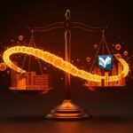 Comparación visual entre fondos de pensiones públicos y Vanguard mostrando impactos en gestión de capital y crisis en infraestructura pública.