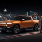 Camión eléctrico Ford de bajo costo con diseño inspirado en métodos de Fórmula 1 y enfoque en innovación automotriz y eficiencia.