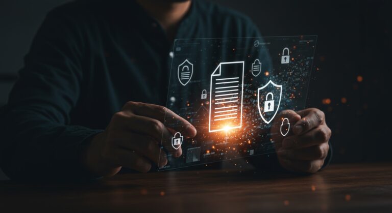 Análisis forense de PDFs y seguridad documental para startups tecnológicas, destacando riesgos y protección de datos sensibles.