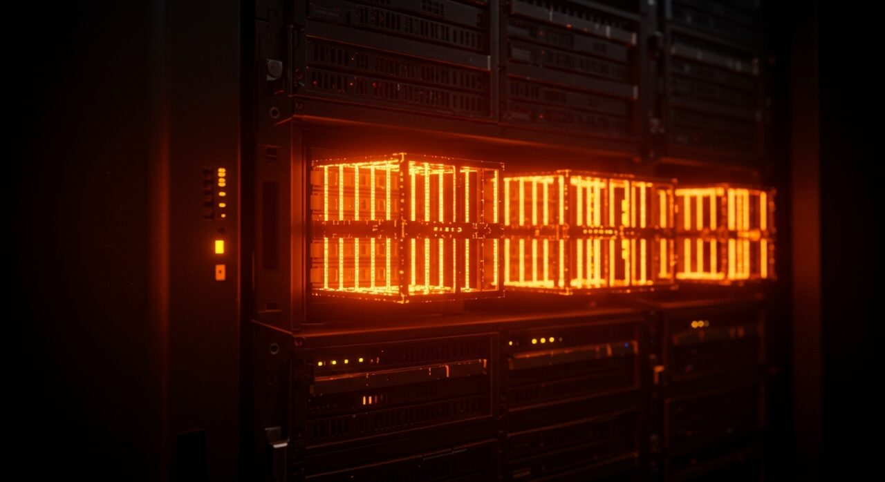 Visualización artística de FreeBSD Jails como contenedores virtuales en infraestructura DevOps destacando su papel pionero en tecnología de contenedores antes de Docker.