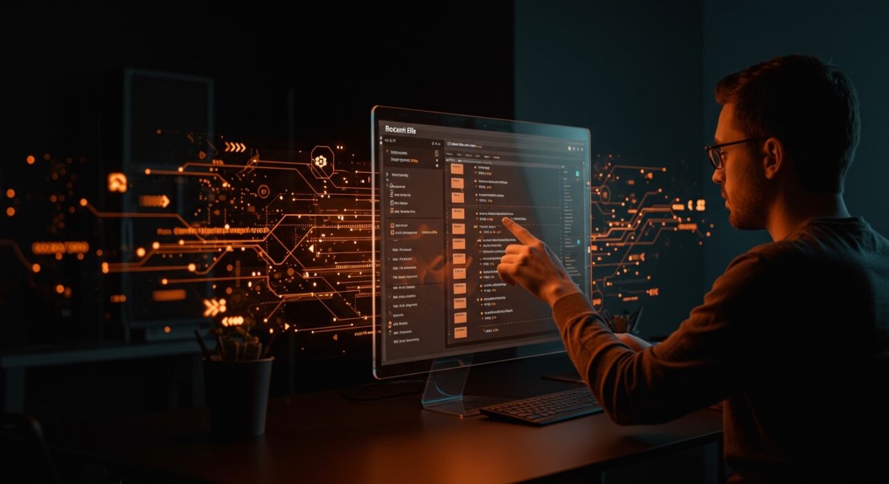 Extensión Fresh File Explorer en VS Code optimizando la navegación de archivos recientes con integración Git para mejorar la productividad de desarrolladores ágiles.