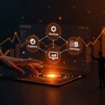 Visualización editorial de la venta de Digital Markets de Gartner por $110M y su impacto en el mercado software B2B y startups.