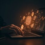 GitHub Action analizando tokens de código para optimizar uso en ventanas de contexto de LLM como GPT-4 y Claude en entorno de desarrollo.