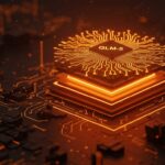 Modelo GLM-5 de IA open source representado como red neuronal dinámica con arquitecturas Mixture-of-Experts, destacando precisión y menor tasa de alucinaciones para startups tecnológicas.