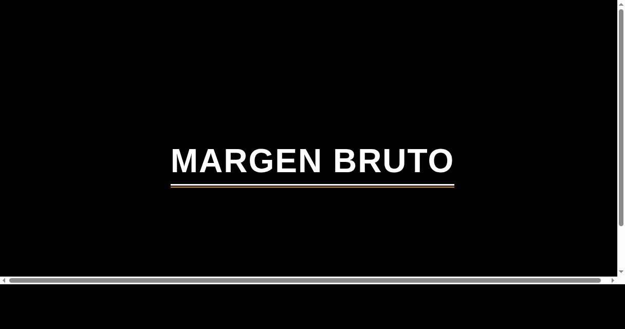 ¿Qué es Margen Bruto? - Glosario Ecosistema Startup