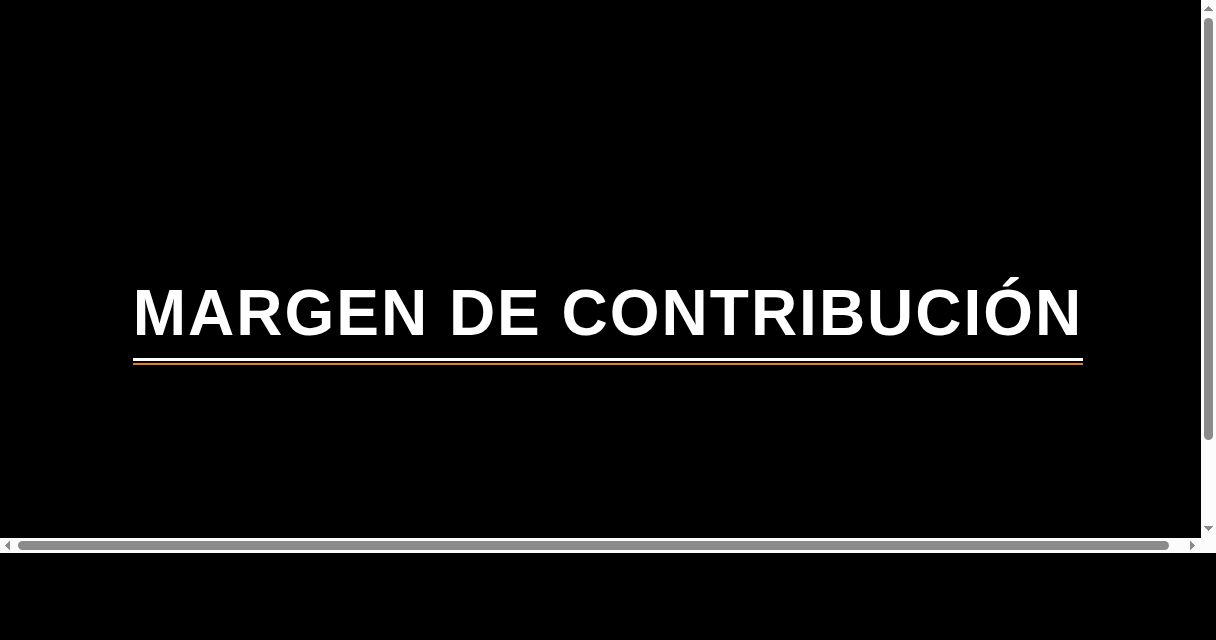 ¿Qué es Margen de Contribución? - Glosario Ecosistema Startup