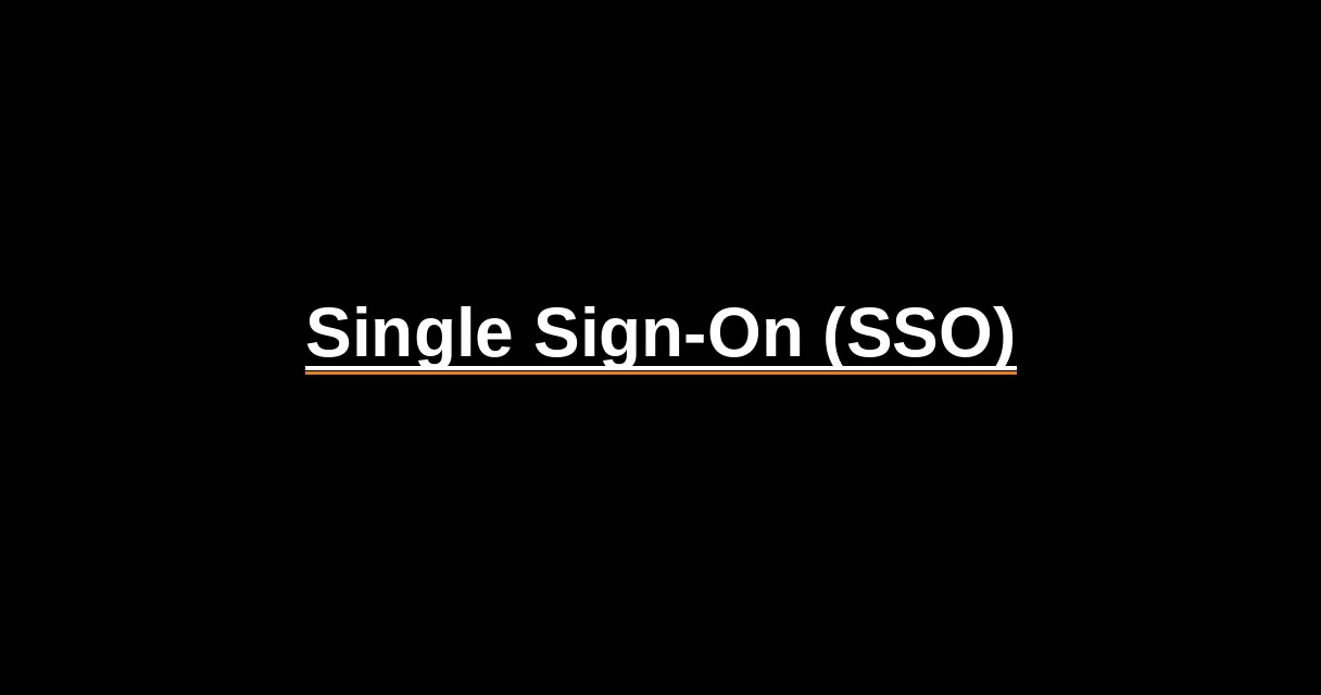¿Qué es Single Sign-On (SSO)? - Glosario Ecosistema Startup