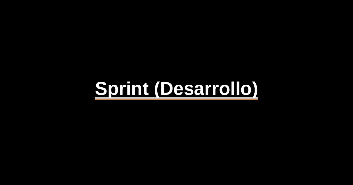 ¿Qué es Sprint (Desarrollo)? - Glosario Ecosistema Startup
