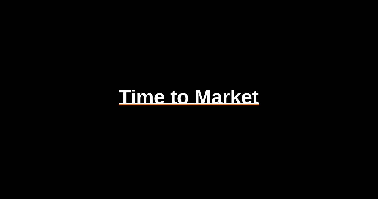 ¿Qué es Time to Market? - Glosario Ecosistema Startup