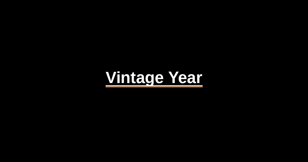 ¿Qué es Vintage Year? - Glosario Ecosistema Startup