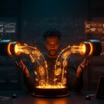 Comparación visual entre goodput y throughput en entrenamiento de IA, destacando eficiencia en modelos LLM para founders tech.