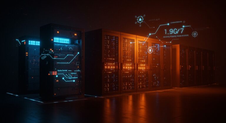 Centro de datos de Google alimentado por baterías de hierro-aire para energía limpia y almacenamiento tecnológico sostenible.