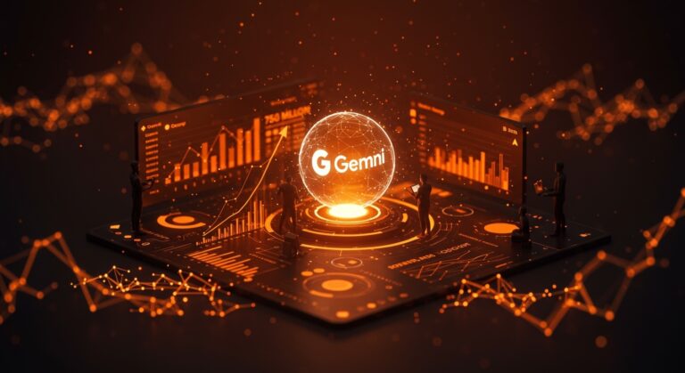 Google Gemini alcanza 750 millones de usuarios activos mensuales con análisis de crecimiento y comparativa frente a ChatGPT para founders de startups tecnológicas.