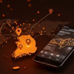 Interfaz digital de Google Maps operando plenamente en Corea del Sur, ilustrando geolocalización y expansión internacional en el mercado tecnológico.