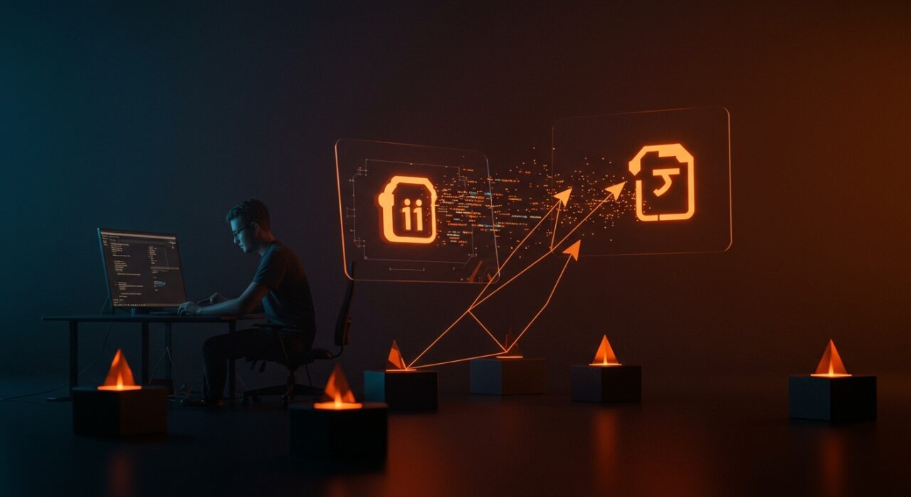 Programador migrando proyectos de GitHub a alternativas open source con enfoque en soberanía tecnológica y software libre.