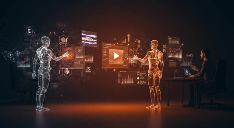 Entrenamiento de agentes de IA con video en startup israelí, destacando inversión Serie B y automatización empresarial.