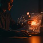 Innovadora plataforma Gushwork utilizando IA conversacional para transformar la prospección B2B y captar leads con tecnología avanzada.